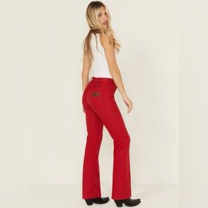 Wrangler The Vintage Twin Red Denim Women’s Size 26